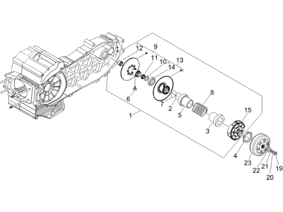 Εικόνα της ΚΟΜΠΛΕΡ ΚΙΝΗΣΗΣ MP3-FUOCO-X10 500-1A001575