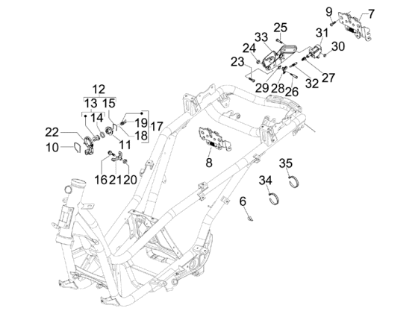 Εικόνα της ΒΑΣΗ ΚΛΕΙΔ ΟΝ-OFF SCOOTER 100<>150 4T 3-1B002609R
