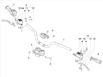 Εικόνα της ΣΚΡΙΠ ΓΚΑΖΙΟΥ PIAGGIO 1 ΗΛΕΚΤΡΙΚΟ-1D004340