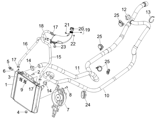 Εικόνα της ΚΟΛΑΡΟ ΝΕΡΟΥ MP3 250 ΚΕΦ-ΨΥΓΕΙΟ-1B001825