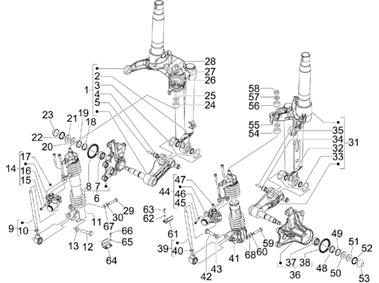 Εικόνα της ΡΟΥΛΕΜΑΝ ΜΠΡΟΣ ΤΡΟΧΟΥ MP3 530 E5 MY22-1C006892