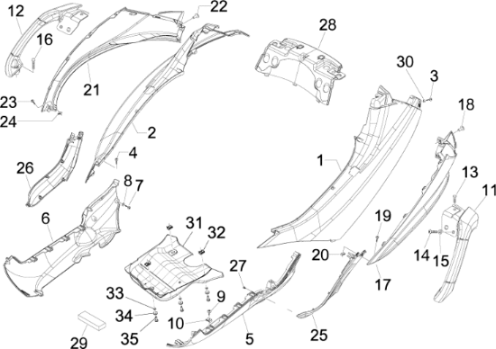 Εικόνα της ΠΛΕΥΡΟ ΔΕ MP3 250 ΜΠΛΕ BLU MID 222-62444760DE
