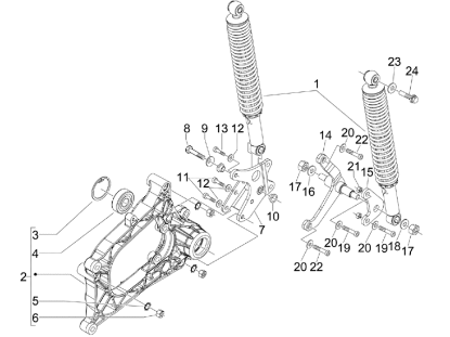 Εικόνα της ΛΑΜΑΚΙ ΣΥΝΔΕΣΜΟΥ ΠΙΣΩ ΑΜΟΡΤΙΣΕΡ MP3 250-648148