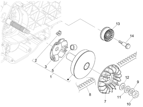 Εικόνα της ΙΜΑΝΤΑΣ MALOSSI NEXUS 500-M6115125