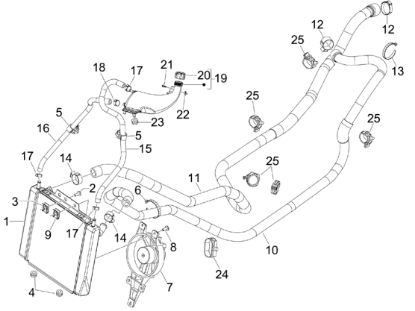 Εικόνα της ΚΟΛΑΡΟ ΝΕΡΟΥ MP3 250 ΚΕΦ-ΨΥΓΕΙΟ-1B001825