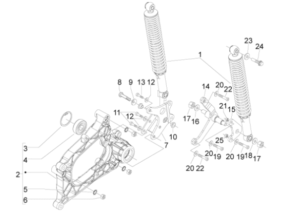Εικόνα της ΛΑΜΑΚΙ ΣΥΝΔΕΣΜΟΥ ΠΙΣΩ ΑΜΟΡΤΙΣΕΡ MP3 250-648148