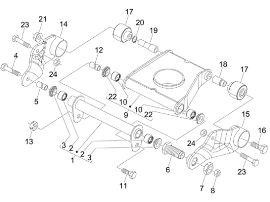 Εικόνα της ΜΠΡΑΤΣΟ ΚΙΝΗΤΗΡΑ MP3 400 LT-FUOCO-1C008104