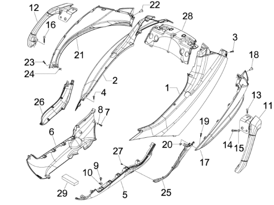 Εικόνα της ΠΛΕΥΡΟ ΑΡ MP3 250 ΓΚΡΙ 711-62444660EU
