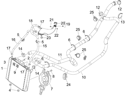Εικόνα της ΚΟΛΑΡΟ ΝΕΡΟΥ MP3 250 ΚΕΦ-ΨΥΓΕΙΟ-1B001825