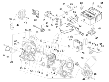 Εικόνα της ΕΓΚΕΦΑΛΟΣ KUADRO MP3 300 IBRIDO ΜΠ/ΚΙΝ-642397