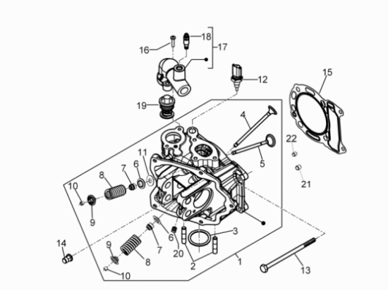 Εικόνα της ΚΕΦΑΛΗ ΚΥΛΙΝΔΡΟΥ BEV-NEX-X7-MP3 125-8778016