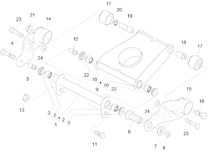 Εικόνα της ΜΠΡΑΤΣΟ ΚΙΝΗΤΗΡΑ MP3 400 LT-FUOCO-1C008104