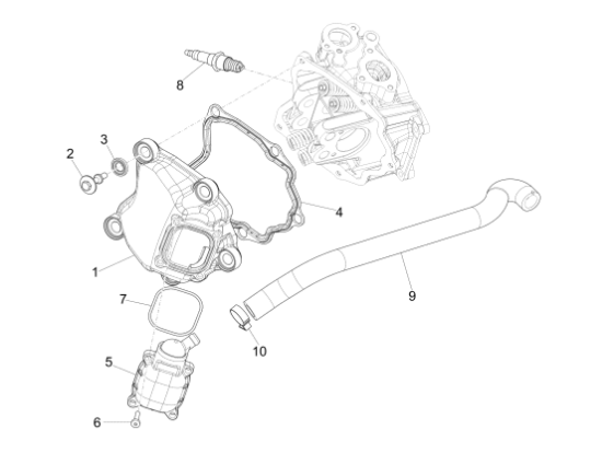 Εικόνα της ΚΑΠΑΚΙ ΑΝΑΘΥΜΙΑΣΕΩΝ SCOOT 125-350 4T-1A010683