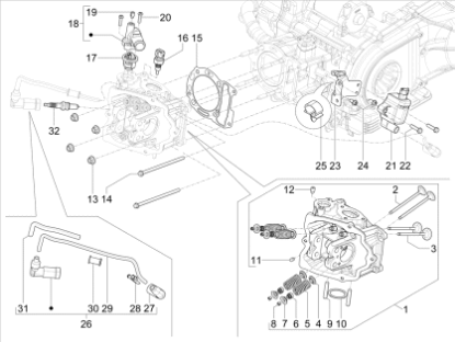 Εικόνα της ΑΚΡΟΦΥΣΙΟ ΠΟΛ/ΣΤΗ SCOOTER 125<>400-1A024520