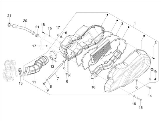 Εικόνα της ΘΑΛΑΜΟΣ ΦΙΛΤΡΟΥ MP3 530 ΜΥ22-1A024101