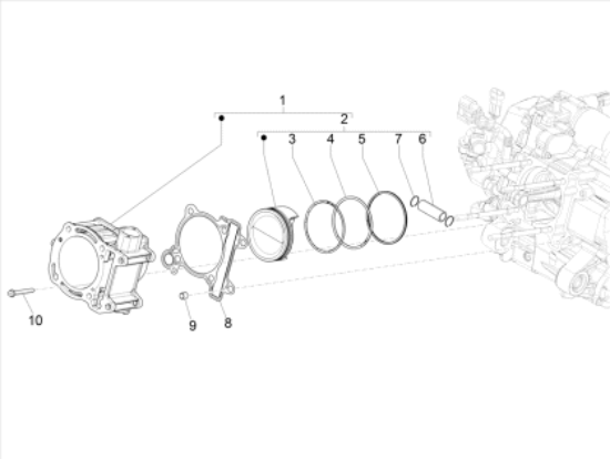 Εικόνα της ΠΙΣΤΟΝΙ STD BEVERLY 400 MY21 Cat. 3 O-1A0205960O
