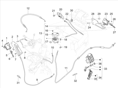 Εικόνα της ΒΑΣΗ ΒΑΛΒ ΗΛΕΚΤΡ ΣΕΛΑΣ MP3 400<>530 MY22-1B009246