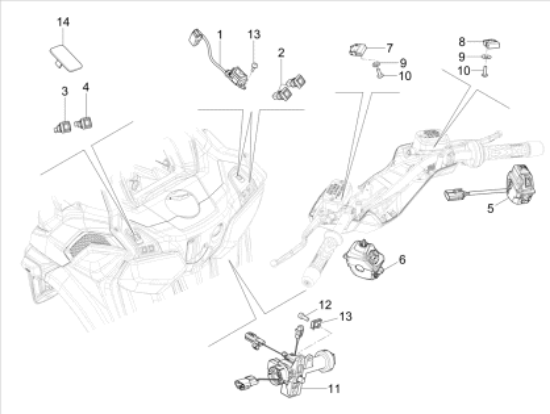 Εικόνα της ΤΑΠΑ ΔΙΑΚΟΠΤΗ MP3 530 E5 MY22-1D004176