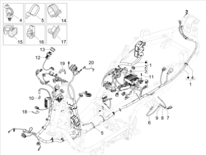 Εικόνα της WIRING HARNESS-1D004103
