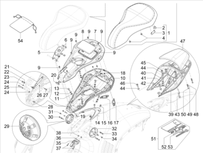 Εικόνα της ΑΜΟΡΤΙΣΕΡ ΣΕΛΑΣ VESPA 946-675604