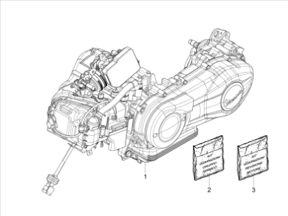 Εικόνα της ΚΙΝΗΤΗΡΑΣ VESPA 946 150 E5 PLUS XII-CM3376565