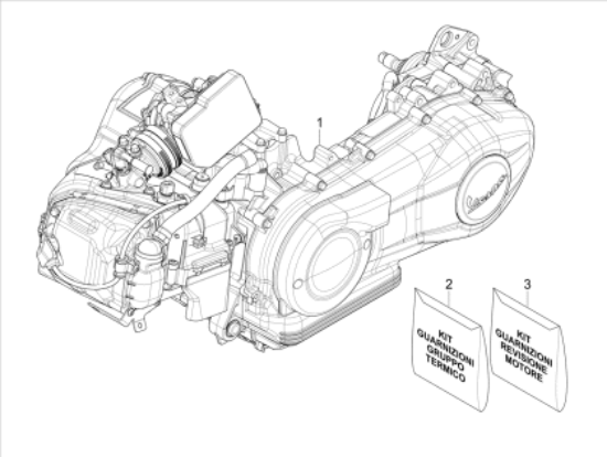 Εικόνα της ΣΕΤ ΦΛΑΝΤΖΕΣ LIB-PRIM-SPRINT 150 4T 3V-1R000310