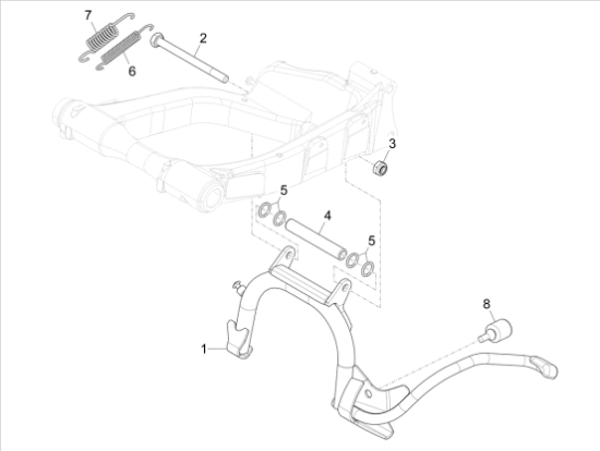 Εικόνα της ΒΙΔΑ ΣΤΑΝ SCOOTER M10x130-1C002692