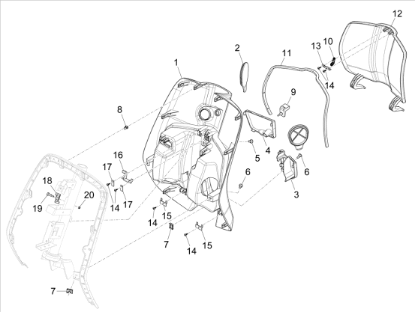 Εικόνα της ΓΑΝΤΖΟΣ ΝΤΟΥΛΑΠΙΟΥ VESPA PRIM-SPRINT-675478