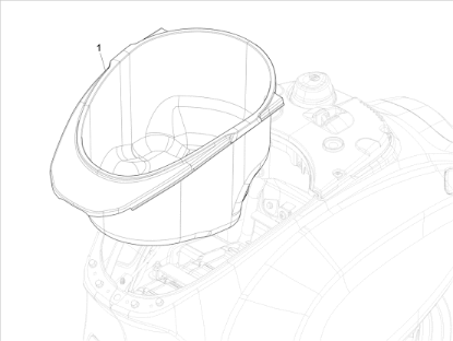 Εικόνα της ΚΟΥΒΑΣ ΣΕΛΛΑΣ VESPA ELETTRICA-1B004444