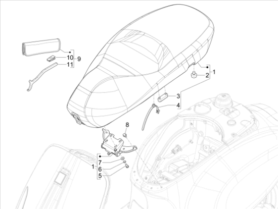 Εικόνα της ΕΡΓΑΛΕΙΟΘΗΚΗ ΣΕΤ VESPA ELETTRICA-1C000590