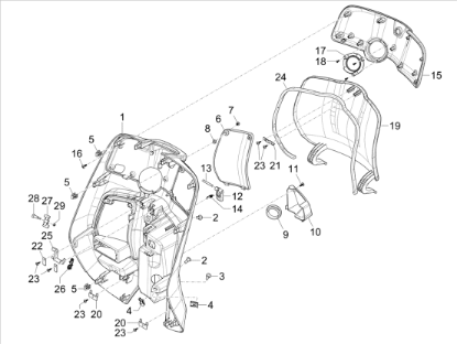 Εικόνα της ΓΑΝΤΖΟΣ ΝΤΟΥΛΑΠΙΟΥ VESPA PRIM-SPRINT-675478