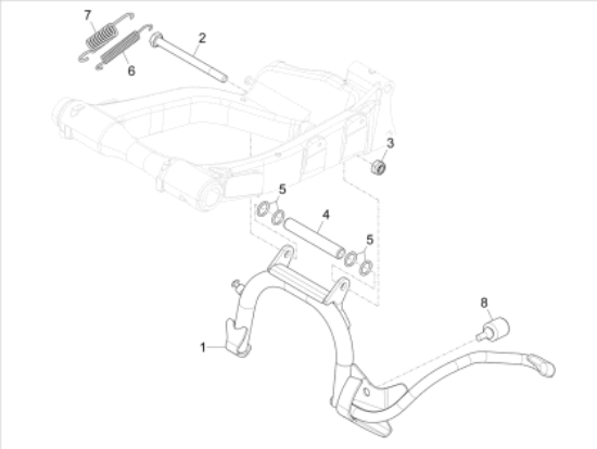 Εικόνα της ΒΙΔΑ ΣΤΑΝ SCOOTER M10x130-1C002692