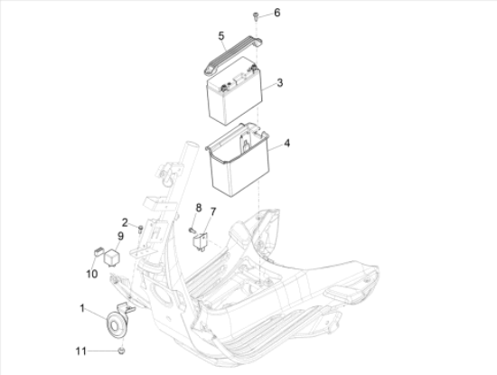 Εικόνα της ΜΠΑΤΑΡΙΑ iGet 4T 3V ie ABS==>>584662-5A000422R
