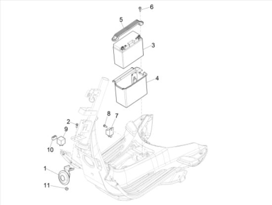 Εικόνα της ΜΠΑΤΑΡΙΑ iGet 4T 3V ie ABS==>>584662-5A000422R