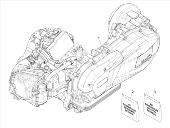 Εικόνα της ΚΙΝΗΤΗΡΑΣ VESPA PRIMAVERA 125 E5 PLUS-CM3376055
