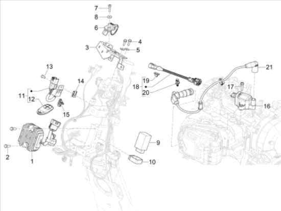 Εικόνα της ΚΑΛΩΔΙΩΣΗ ΠΟΛ/ΣΤΗ LIBERTY 125-150 E5+-1D003412