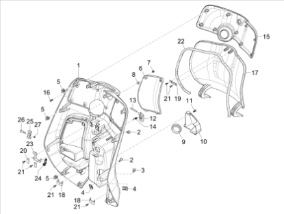 Εικόνα της ΓΑΝΤΖΟΣ ΝΤΟΥΛΑΠΙΟΥ VESPA PRIM-SPRINT-675478