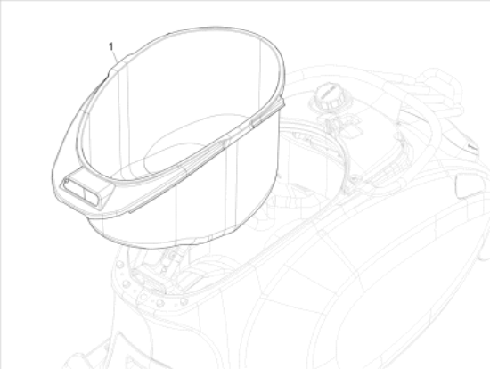 Εικόνα της ΚΟΥΒΑΣ ΣΕΛΛΑΣ VESPA PRIMAVERA/SPRINT-1B011524
