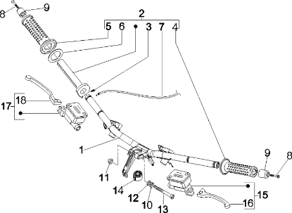 Εικόνα της ΜΑΝΕΤΑ ΑΡ/ΔΕ VESPA GTV 300/PRIMAV-1C006083