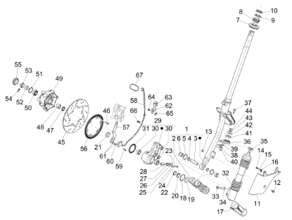 Εικόνα της ΡΟΥΛΕΜΑΝ ΜΠΡΟΣ ΤΡΟΧΟΥ MP3 530 E5 MY22-1C006892