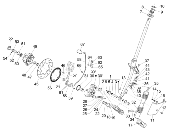 Εικόνα της ΠΟΤΗΡΙ ΠΙΡΟΥΝΙΟΥ VESPA (ΠΑΞΙΜΑΔΙ) 1,5/7-226156