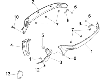 Εικόνα της ΚΑΠΑΚΙ ΣΠΟΙΛΕΡ ΑΡ VESPA GT ΜΠΛΕ 202-57747300D8