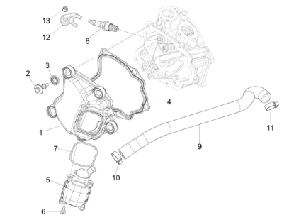 Εικόνα της ΚΑΠΑΚΙ ΑΝΑΘΥΜΙΑΣΕΩΝ SCOOT 125-350 4T-1A010683