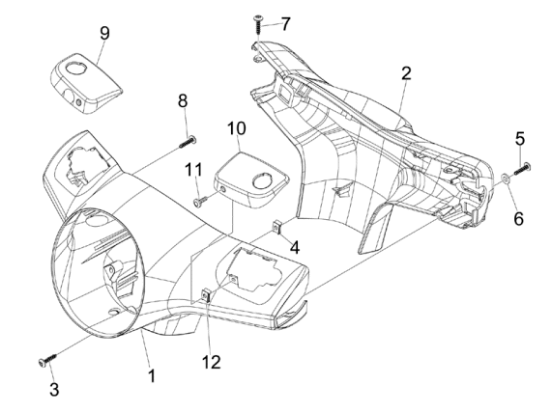 Εικόνα της ΚΑΠΑΚΙ ΤΡΟΜΠΑΣ ΦΡ VESPA GTS ΜΑΥΡΟ 85Β Δ-59967960NL
