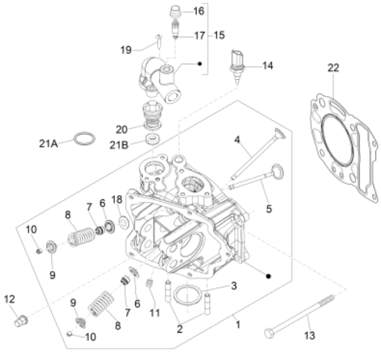 Εικόνα της ΚΕΦΑΛΗ ΚΥΛΙΝΔΡΟΥ BEV-NEX-X7-MP3 125-8778016