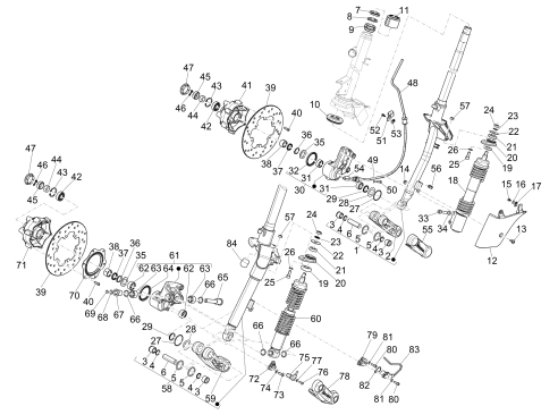 Εικόνα της ΣΕΝΣΟΡΑΣ ABS VESPA==>>1D0042245-1D0011175
