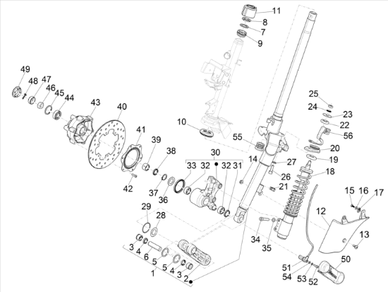 Εικόνα της ΣΕΝΣΟΡΑΣ ABS VESPA==>>1D0042245-1D0011175