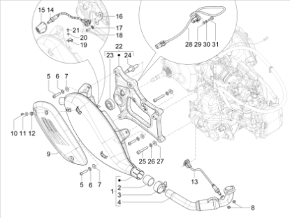 Εικόνα της ΑΙΣΘΗΤΗΡΑΣ ΛΑΜΔΑ BEV-MP3 400 E5+-GTS 310-CM342001