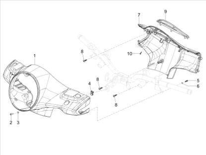 Εικόνα της ΚΑΠΑΚΙ ΤΙΜ VESPA GTS MY22 ΚΟΚΚ 894-1B011175000R7