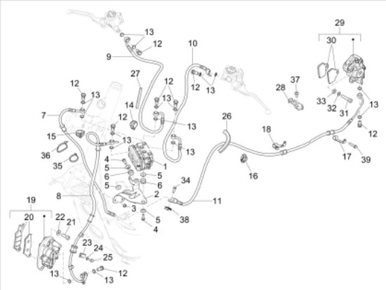 Εικόνα της ΜΑΡΚΟΥΤΣΙ ΜΠΡ ΦΡ VESPA GTS MY22 ABS/ΔΑΓΚ-1C007202